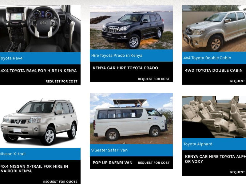 Kenya Car Hire Services