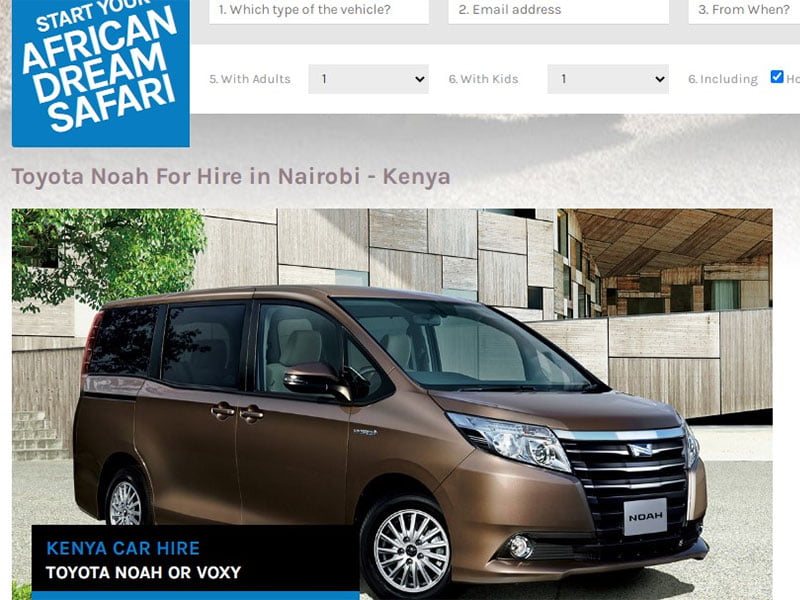 Kenya Car Hire Services