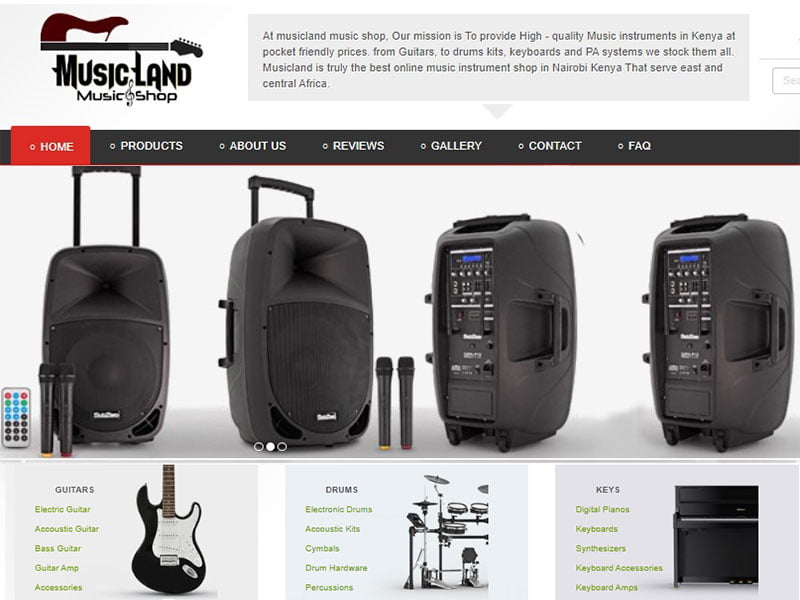 Musicland Music Shop