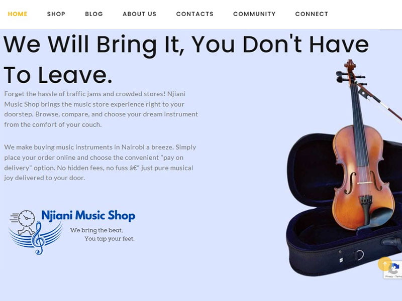 Njiani Music Shop