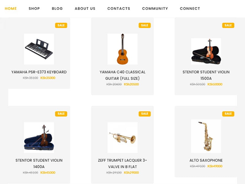 Njiani Music Shop