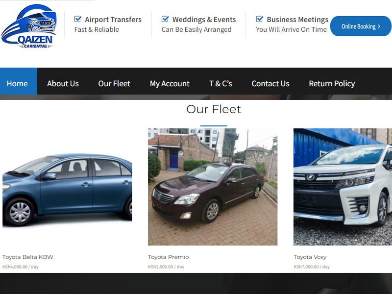 Qaizen Car Rental