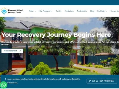 Diamonds Refined Recovery Center