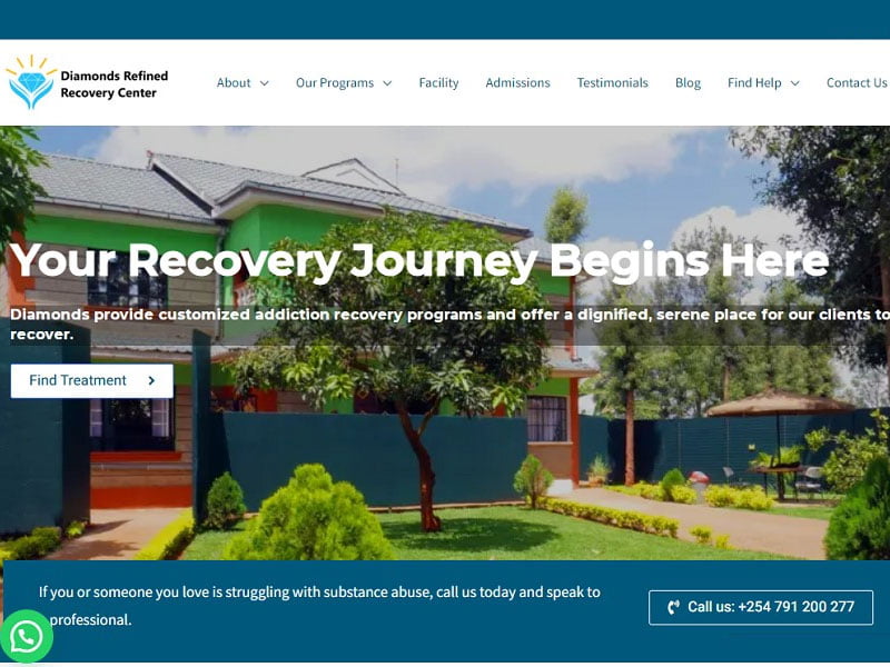 Diamonds Refined Recovery Center