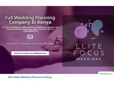 Elite Focus Wedding Planners