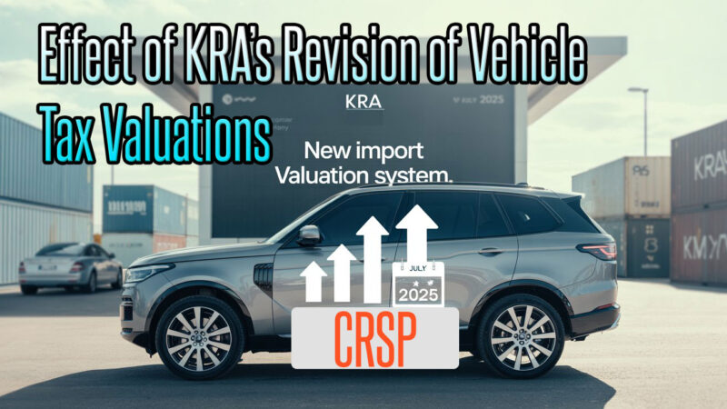 KRAs Revision of Vehicle Tax Valuations