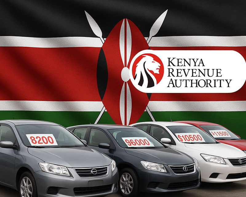 KRA defends increased used car import taxes
