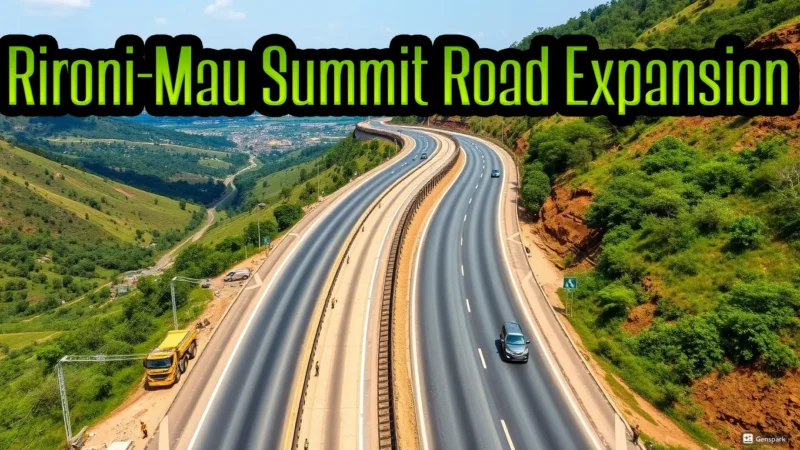 Rironi-Mau Summit Road Expansion