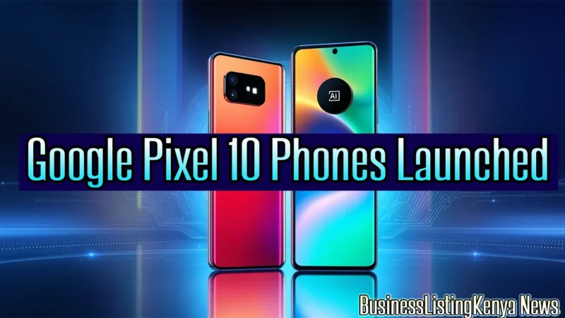 Google Pixel 10 Phones Launched