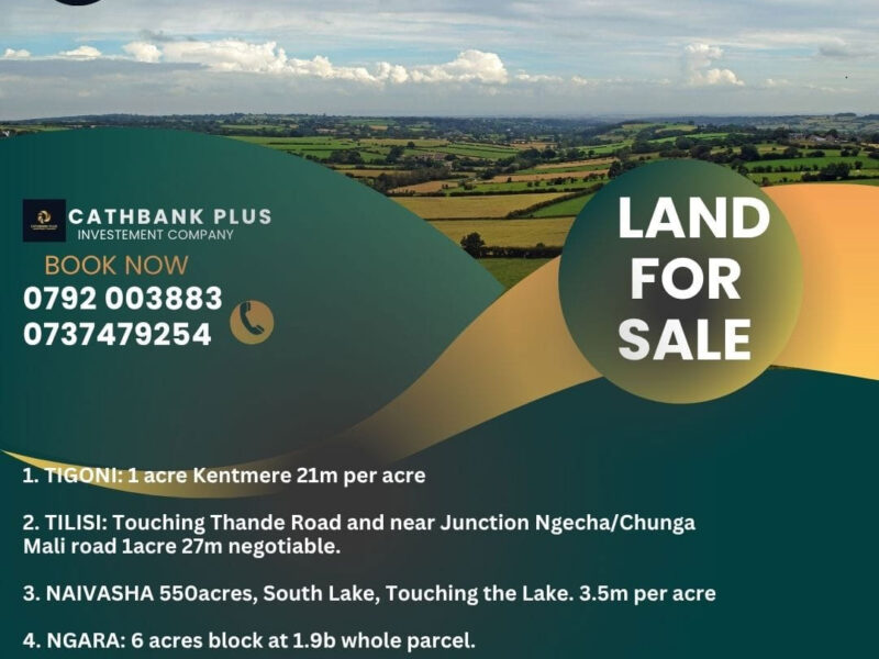 Land for Sale in Kenya | CathBank Plus