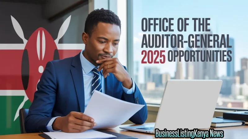 office of the Auditor-General Job Vacancies