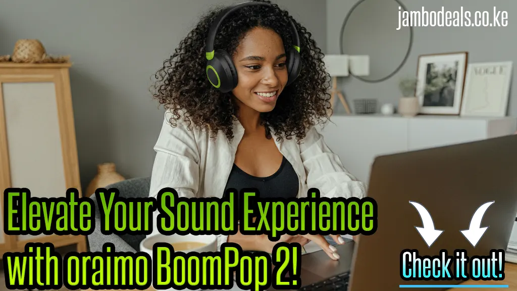 oraimo BoomPop 2 Headphones Landscape