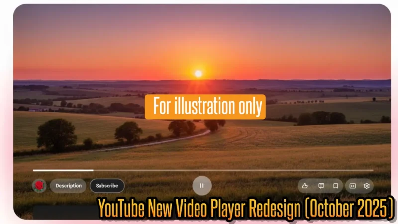 Youtube's New Video Player Redesign