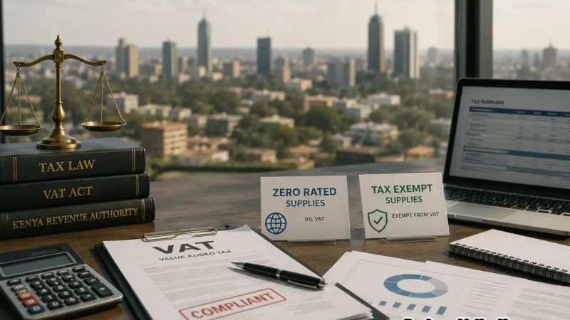 Zero-Rated Goods vs. Tax-Exempt Goods in Kenya: KRA Updates and Court Ruling